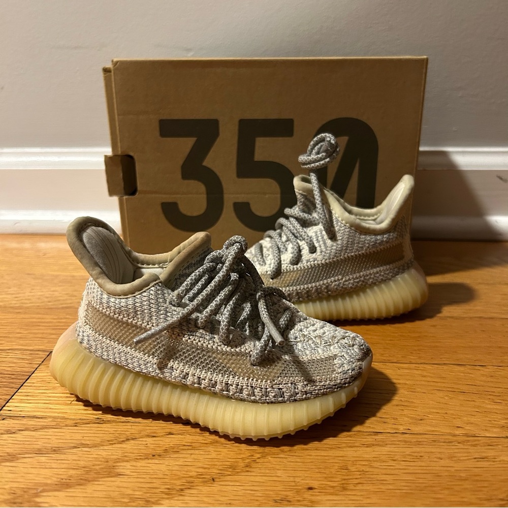 Adidas Yeezy Boost 350 V2 Infant Toddler 5K Lundmark In Box